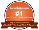 CrowdReviews #1 based on client reviews, image 7 – ClickHelp