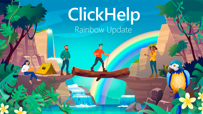 ClickHelp Rainbow Update