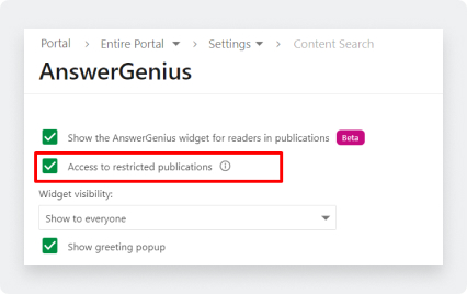 answergenius screen restricted