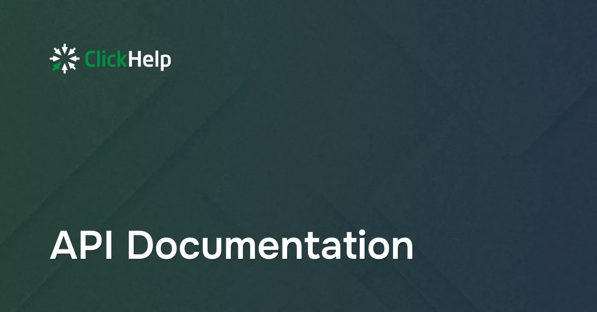 API Documentation Tool: Publish API Documentation Online with ClickHelp