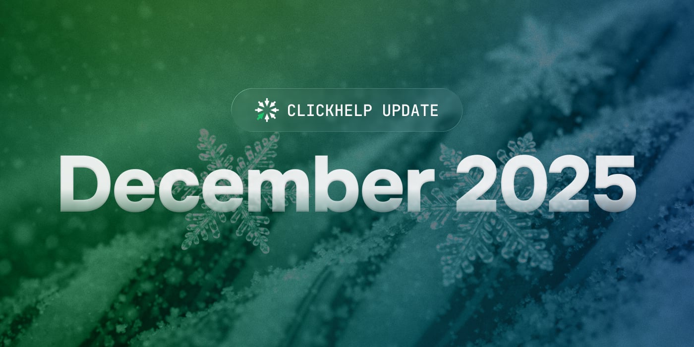 ClickHelp December 2025 Release: WriteAssist Joins AI Suite