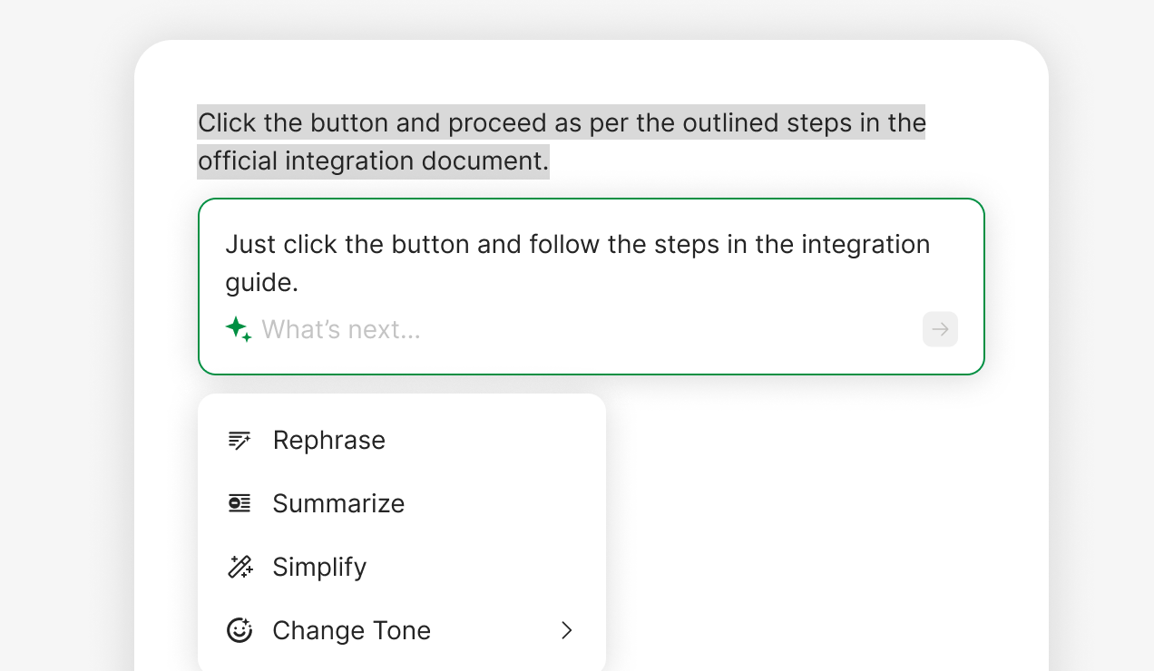 WriteAssist — AI Companion for Contributors, One Click Away