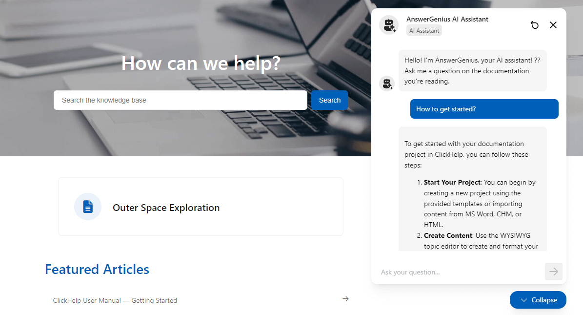 AnswerGenius — Instant Answers for Readers