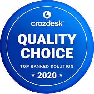Crozdesk Quality Choice 2020 Badge low