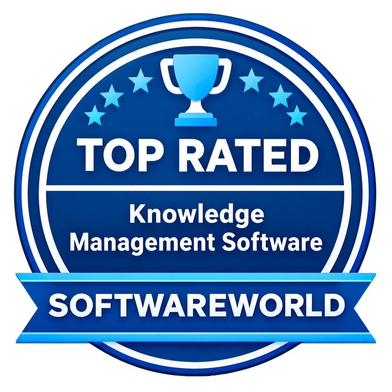Top Rated Knowledge Management Badge